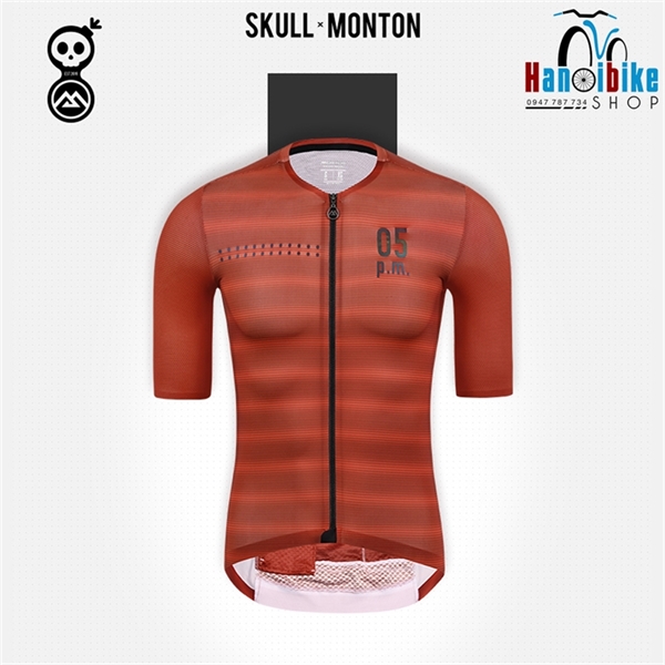 Áo đạp xe Monton ngắn tay JERSEY 05PM RED sale 15