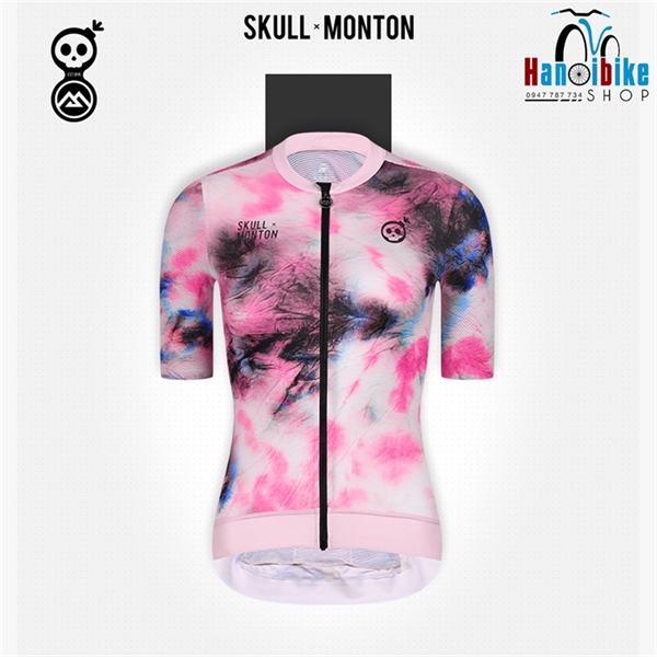 Áo đạp xe Monton nữ ngắn tay JERSEY SAKURA sale 35