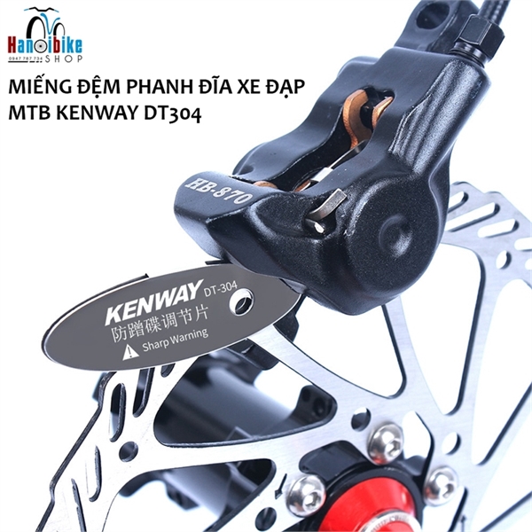 Miếng đệm phanh đĩa xe đạp MTB Kenway DT304