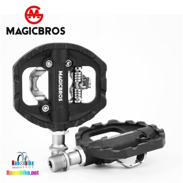 Pedal 1 mặt cá MTB Magic Bros F266