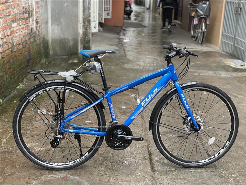 Xe đạp Nhật bãi touring Fuji Sparrow hiệu Nhật  Khung nhôm Bánh 700C