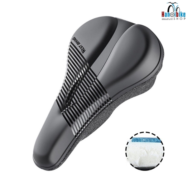 Bọc yên xe đạp gel West Biking siêu êm