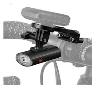 Combo đèn kèm giá đồng hồ West Biking dành cho xe đạp