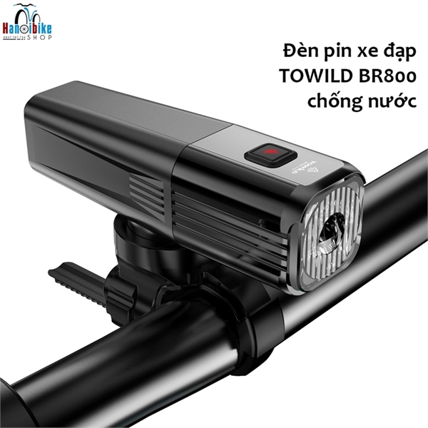 Đèn pin gắn ghi đông xe đạp TOWILD BR800 chống nước