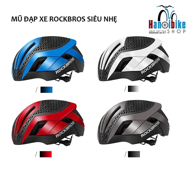 Mũ đạp xe RockBros mẫu mới siêu nhẹ
