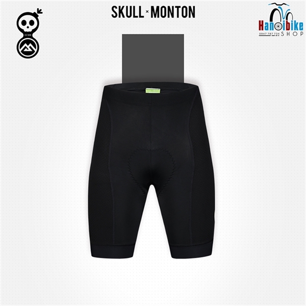 Quần đạp xe thể thao Skull x Monton có bỉm êm mông thoáng khí