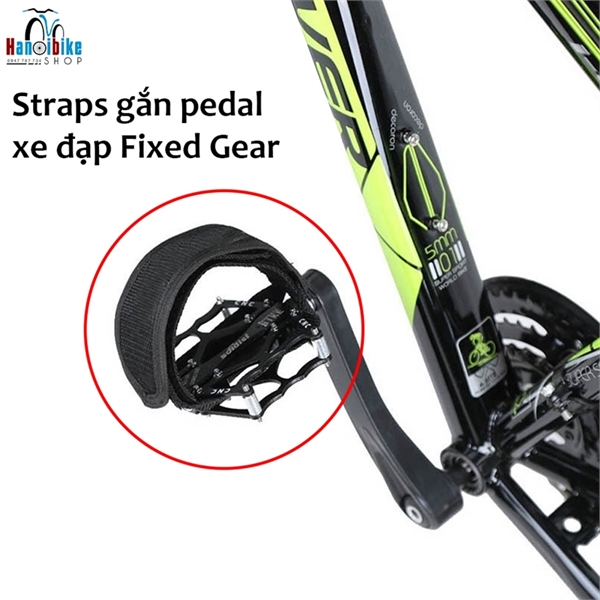 Straps gắn pedal bàn đạp dành cho xe đạp Fixed Gear